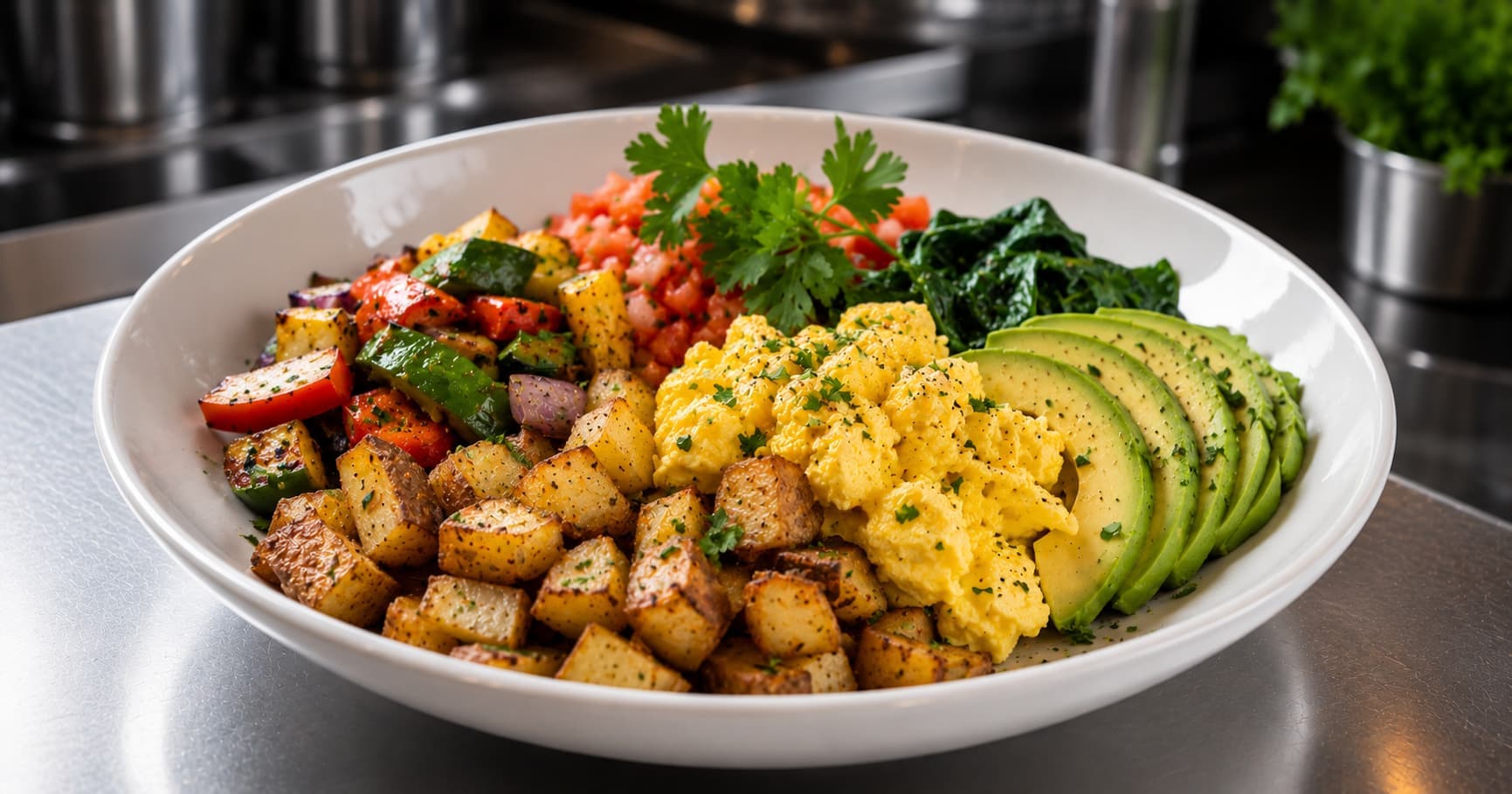 Breakfast Veggie Bowl